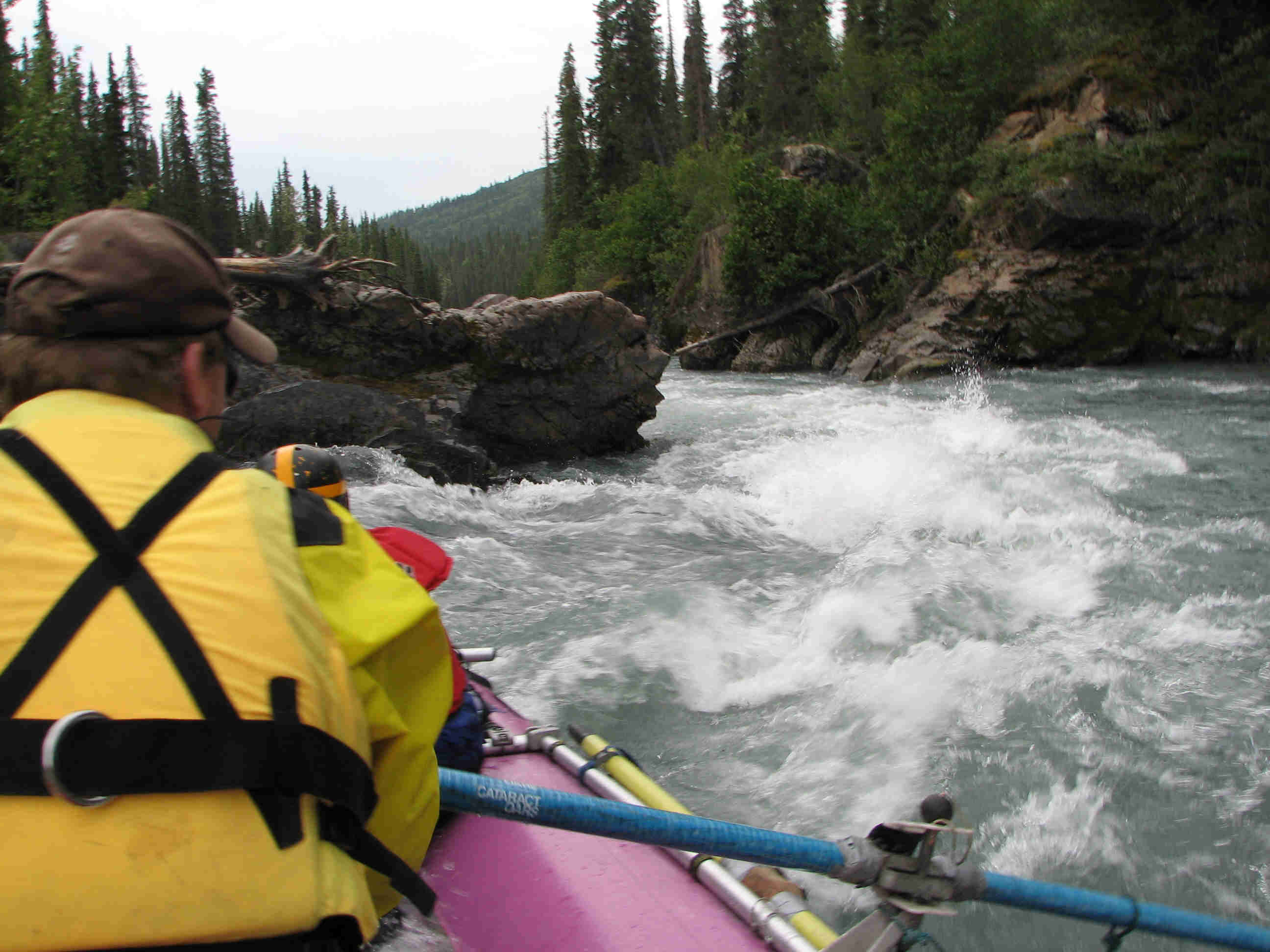 Whitewater Rafting on Happy River - AIRE 18' LEOPARD - ALASKA RAFT CONNECTION