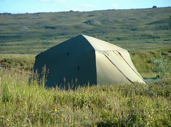 10' x 10' BOMBSHELTER (summertime) - ALASKA RAFT CONNECTION