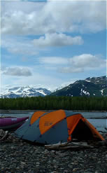 Smaller Tents are Mtn. Hardwear TRANGO 3.1 ARCH - ALASKA RAFT CONNECTION