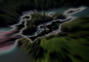 Petrov Falls Burst Solarized - ALASKA RAFT CONNECTION