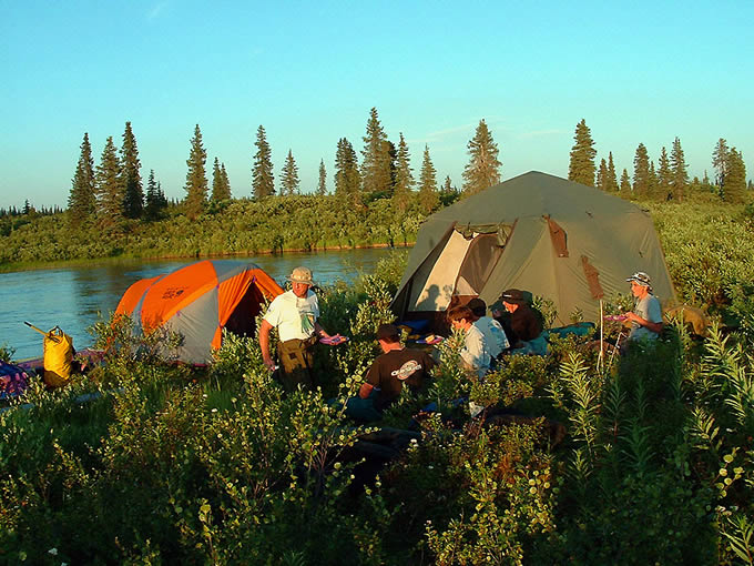 EXCEPTIONAL CAMPING ACCOMMODATIONS - ALASKA RAFT CONNECTION